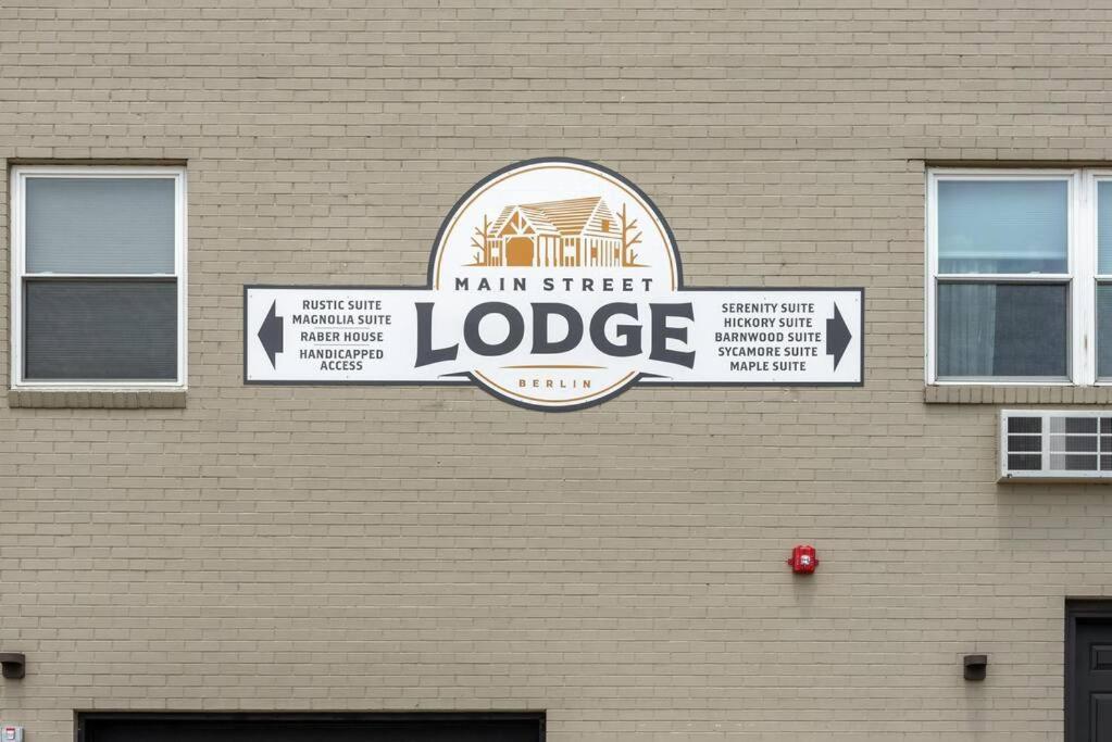 Hickory Suite - Main Street Lodge In Berlin Dış mekan fotoğraf